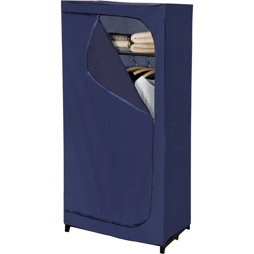 Wenko Skladacia textilná skriňa s policou Business, 160 x 50 x 75 cm