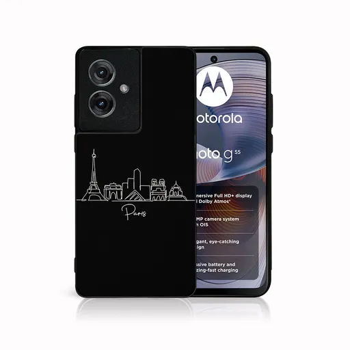 MY ART Ochranný kryt pre Motorola Moto G55 5G PARIS (209)