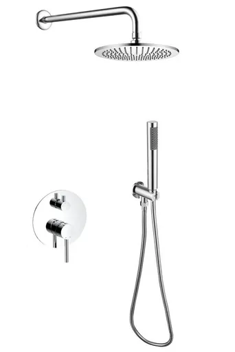 BESCO BESCO - Podomietkový sprchový set Decca / ILLUSION I - Chróm duplicít BABPDIICH