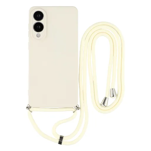 ROPE Kryt so šnúrkou Samsung Galaxy S25 Edge béžový