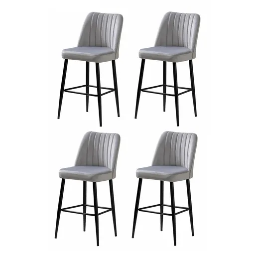 Súprava barových stoličiek Vento Cream, 4 ks, 4 ks