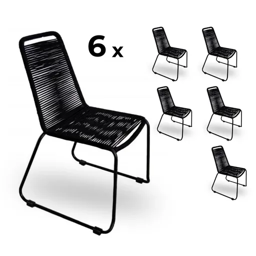 Elvisia Záhradné stoličky ENIGMA | 6 kusov