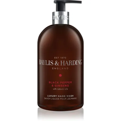 Baylis & Harding Black Pepper & Ginseng tekuté mydlo na ruky 500 ml