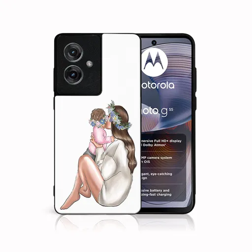 MY ART Ochranný kryt pre Motorola Moto G55 5G BABY GIRL (111)