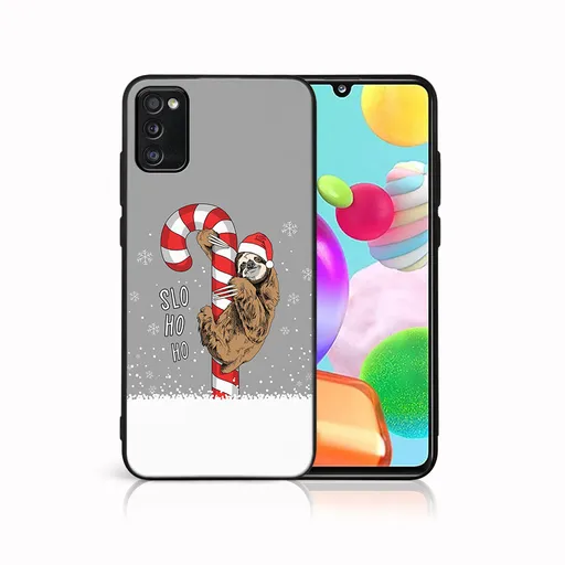 MY ART obal s vianočným dizajnom Samsung Galaxy A41 CANDY (076)