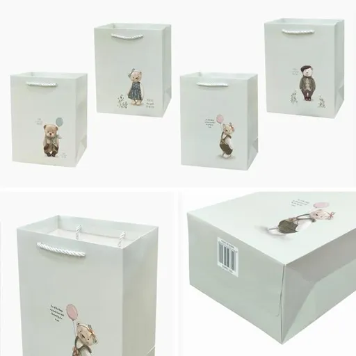 Papierová darčeková taška TORO 44x31x12cm MIX postavička