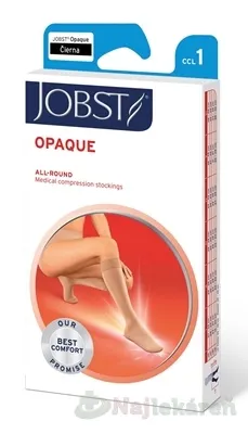 JOBST OPAQUE kompresívne lýtkové pančuchy so zatvorenou špičkou veľ. 3, 1 pár