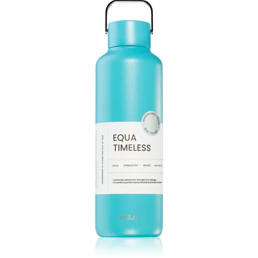 Equa Timeless fľaša na vodu z nehrdzavejúcej ocele farba Wave 1000 ml