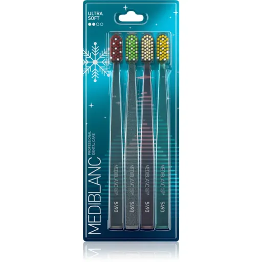 MEDIBLANC 5490 Ultra Soft Limited edition zubné kefky ultra soft 4 ks limitovaná edícia 4 ks