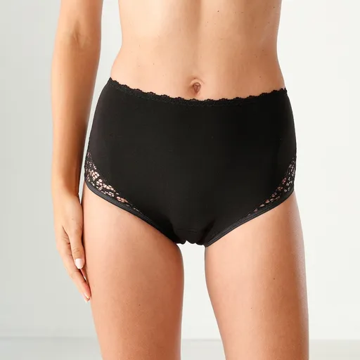 Súprava 2 vysokých menštruačných nohavičiek na deň a noc