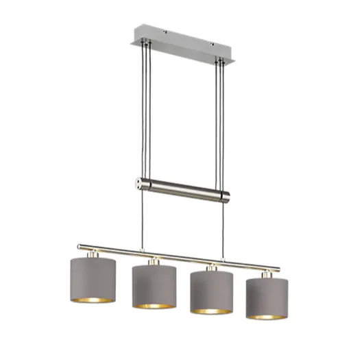 Trio Garda závesné osvetlenie nikel 305400441 TR305400441