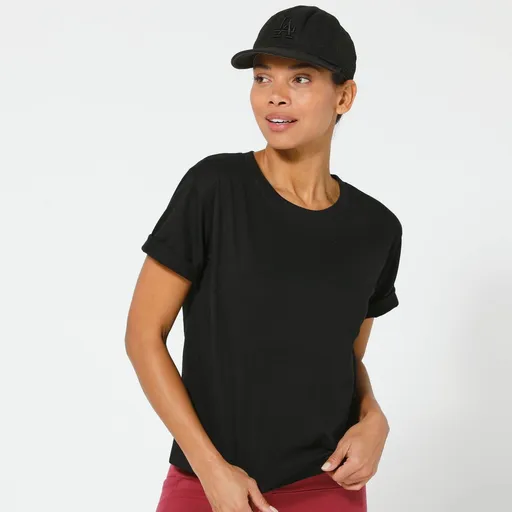 Voľné tričko s krátkymi rukávmi