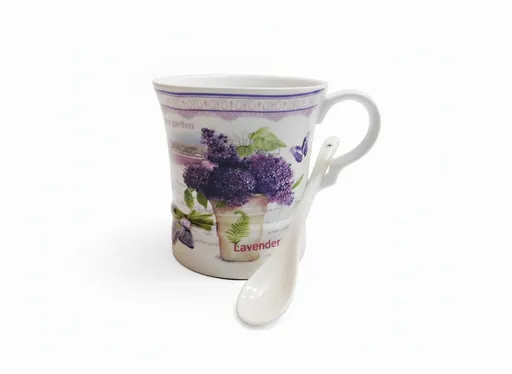 MAKRO - Hrnček s lyžičkou 350ml darčekové balenie