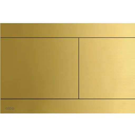 Ovládacie tlačidlo Alca pre predstenové inštalačné systémy, mosadz FUN-BRASS