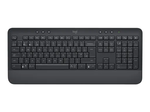 Logitech klávesnica Wireless Keyboard K650, CZ/SK, Bolt prijímač, bluetooth, tlmené klávesy, grafitová