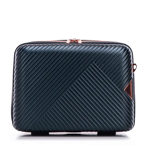 Modrý kozmetický kufrík Wittchen 56-3P-844-90