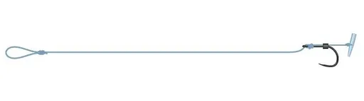 Dam hotový náväzec detek method barbless push stop rigs - veľkosť 16 - nosnosť 5,5 lbs