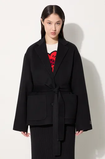 Vlnená bunda Kenzo Double Face Workwear Jacket