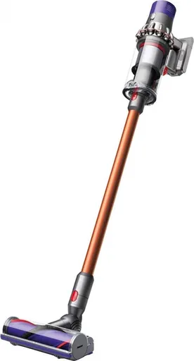 Dyson V10 Absolute 2023 akumulátorový vysávač, tyčový, cyklónový, HEPA filter, 3 úrovne sania, LED indikátory