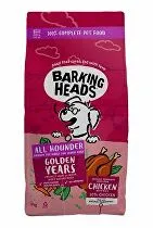 BARKING HEADS All Hounder Golden Years Chicken 12kg +2 kg zadarmo