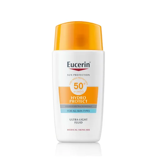 EUCERIN Sun Hydro Protect Fluid na opaľovanie na tvár SPF 50+ 50 ml