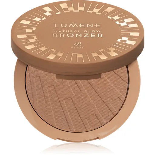 Lumene Natural Glow kompaktný bronzujúci púder odtieň 2 Arctic Sun 10 g