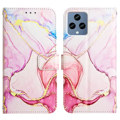 ART MARBLE Peňaženkový kryt T Phone / T Phone 2023 ROSE GOLD