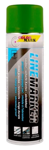 COLOR MARK LINEMARKER - Značkovací sprej na trvalé značenie čiar zelená, 0,5 L
