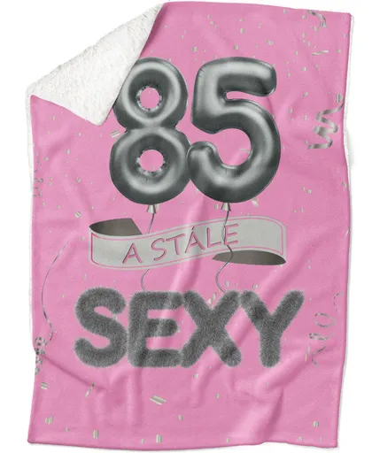 Deka Stále sexy – Ružová (vek: 85, Podšitie baránkom: ÁNO)