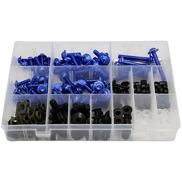 M-Style sada skrutiek do kapôt M5 M6 190 ks modrá (3743-MS-043637)