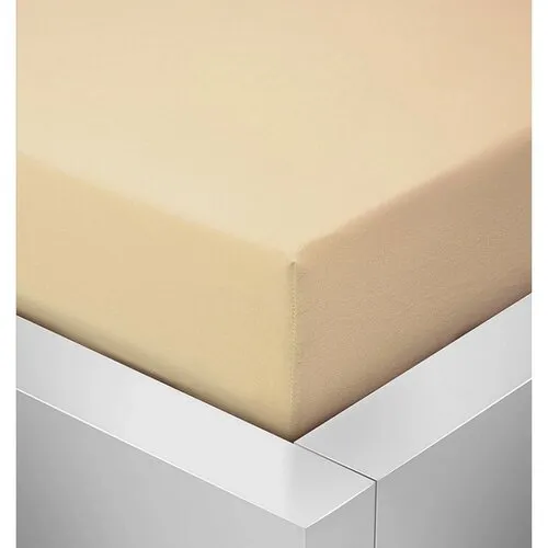 Jersey prestieradlo Standard krémová, 90 x 200 cm