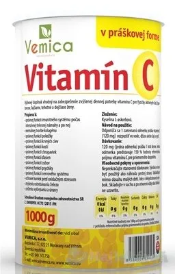 Vemica Vitamín C prášok 1000 g
