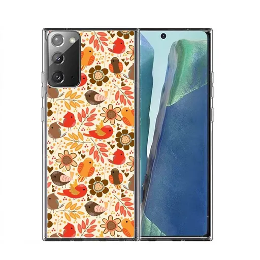 PROTEMIO MY ART Ochranný kryt Samsung Galaxy Note 20 BIRDS (004)