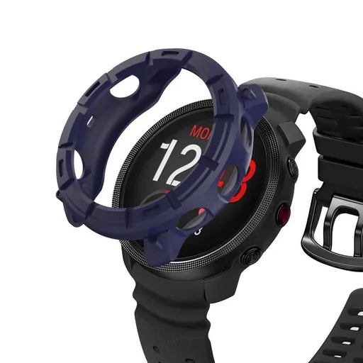 TPU HALF COVER Kryt pre Polar Vantage M3 tmavomodrý