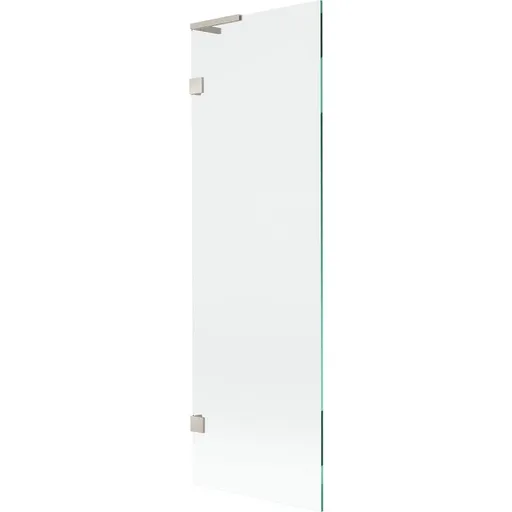 MEXEN/S - Lunar L vaňová zástena FIX 60 x 150, transparent, nikel kartáčovaný 897L-060-000-97-00