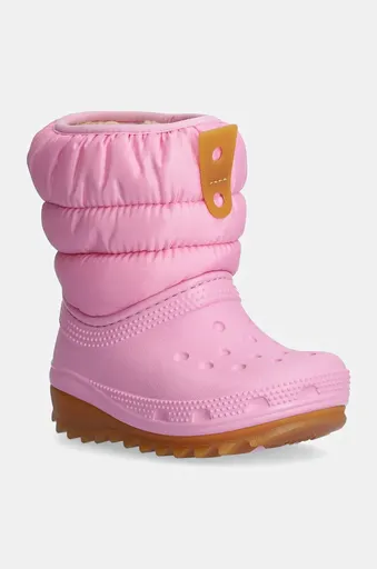 Detské snehule Crocs CLASSIC NEO PUFF BOOT