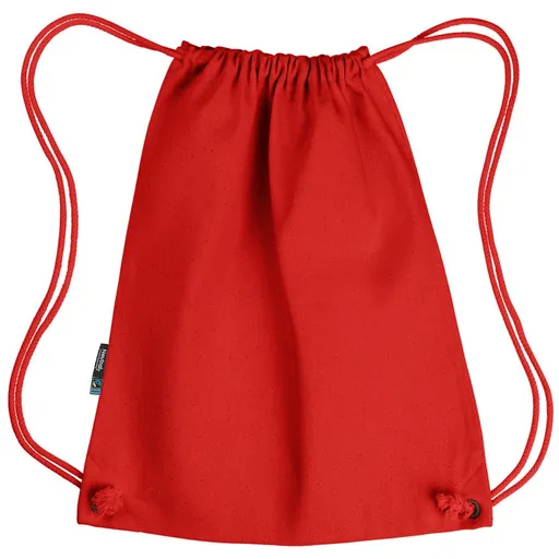 Neutral Sťahovací batoh Gym z organickej Fairtrade bavlny - Červená