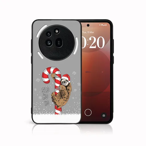 MY ART Kryt s vianočným dizajnom Nothing Phone (3a) Pro CANDY (076)