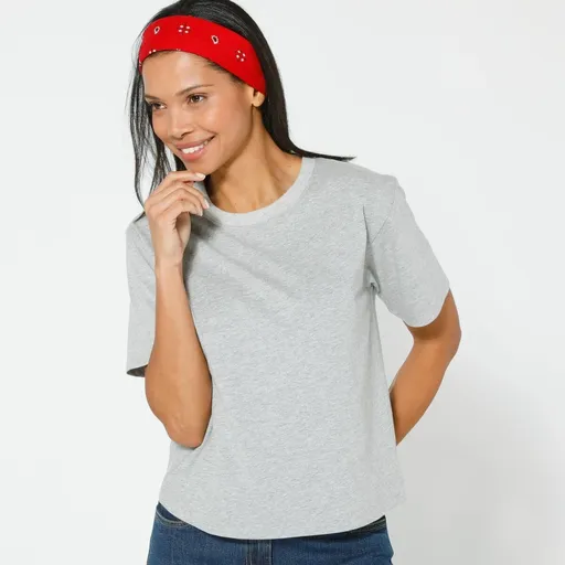 Voľné tričko s krátkymi rukávmi