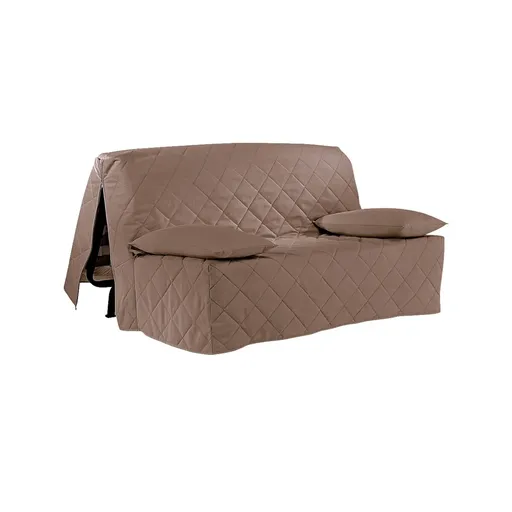 Prešívaný jednofarebný poťah na pohovku typu harmonika zn. Colombine®