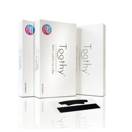 TOOTHY Strips Bieliace pásky na zuby 14 ks