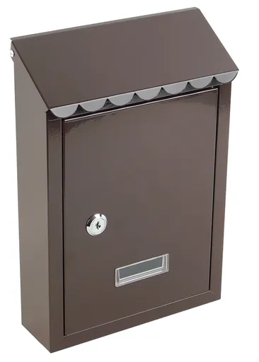 MAKRO - Poštová schránka - hnedá