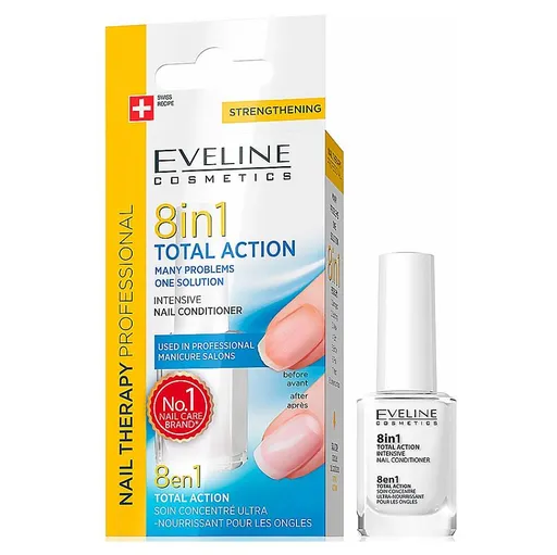 EVELINE Nail Therapy Total Action 8v1 12 ml
