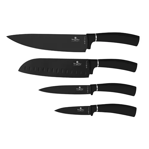 BERLINGER HAUS - Nože sada 4ks Black