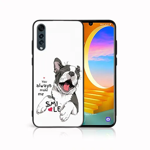 MY ART Ochranný kryt pre LG Velvet SMILE (189)