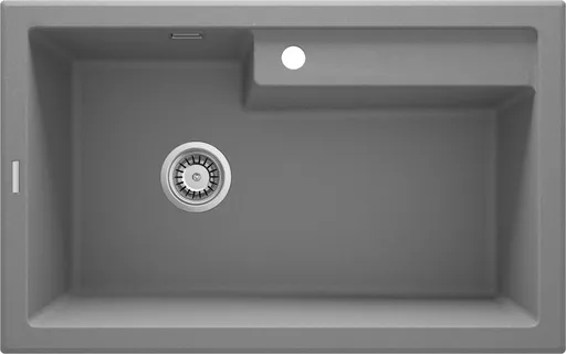 DEANTE DEANTE - Eridan šedá metalic - Granitový drez ZQE_S10B
