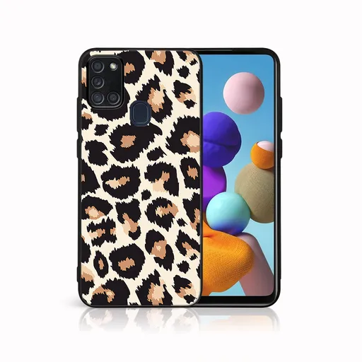 MY ART Ochranný obal pre Samsung Galaxy A21s LEOPARD PRINT (238)