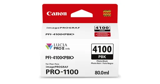 Canon PFI-4100 6777C001 foto čierna (photo black) originálna cartridge