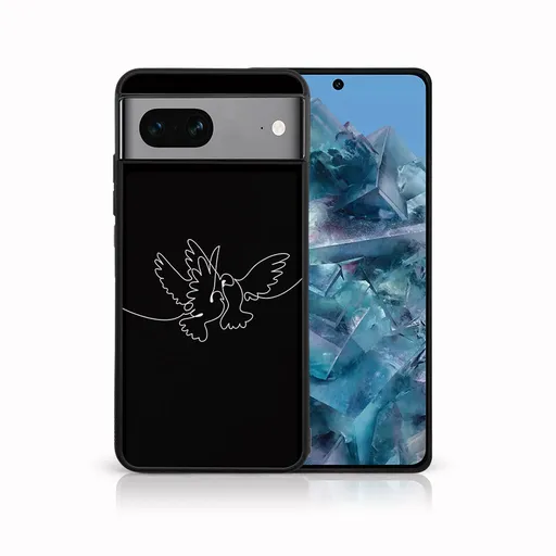 MY ART Ochranný kryt pre Google Pixel 8 WHITE DOVE (195)