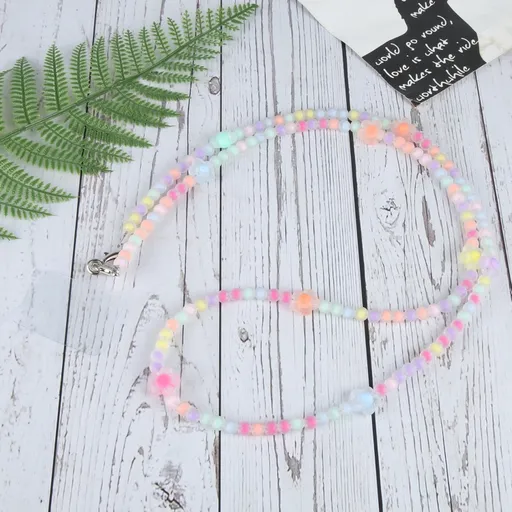 PROTEMIO BEADS LONG Retiazka na mobil pod zadný kryt FLOWER